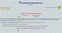 Desktop Screenshot of food-equipment.com